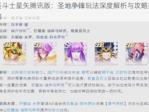 圣斗士星矢腾讯版：圣地争锋玩法深度解析与攻略指南