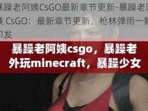 暴躁老阿姨CsGO最新章节更新-暴躁老阿姨 CsGO：最新章节更新，枪林弹雨一触即发