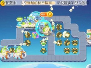 守护萝卜：太空穿越的秘密指南——深入解读第36关攻略