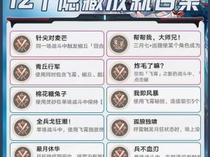 《崩坏星穹铁道攻略：解锁隐藏成就勿要拾起不详之物的详细步骤》