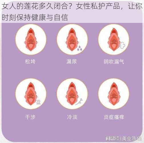 女人的莲花多久闭合？女性私护产品，让你时刻保持健康与自信