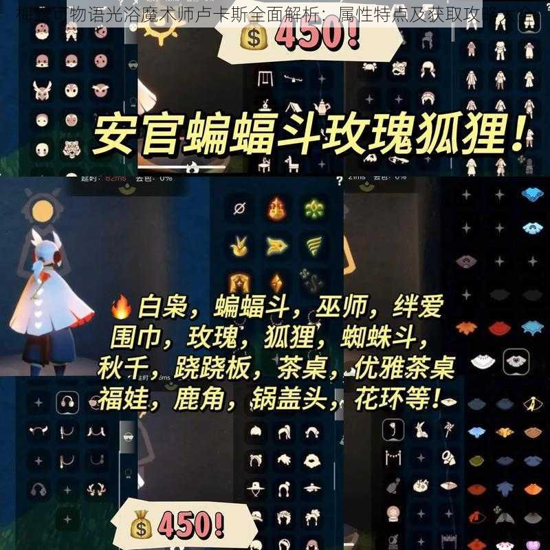 梅露可物语光浴魔术师卢卡斯全面解析：属性特点及获取攻略大全