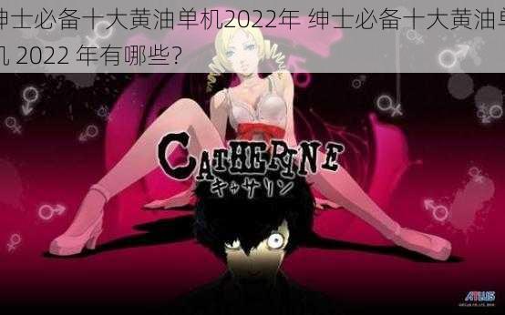 绅士必备十大黄油单机2022年 绅士必备十大黄油单机 2022 年有哪些？