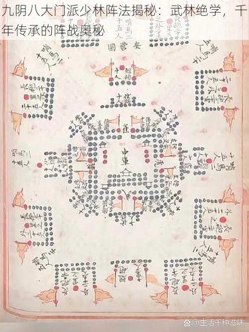 九阴八大门派少林阵法揭秘：武林绝学，千年传承的阵战奥秘