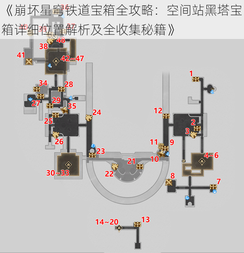 《崩坏星穹铁道宝箱全攻略：空间站黑塔宝箱详细位置解析及全收集秘籍》