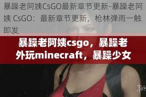 暴躁老阿姨CsGO最新章节更新-暴躁老阿姨 CsGO：最新章节更新，枪林弹雨一触即发