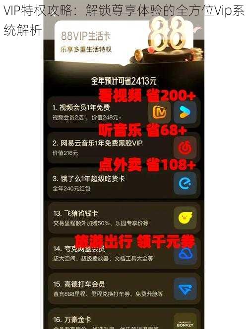 VIP特权攻略：解锁尊享体验的全方位Vip系统解析