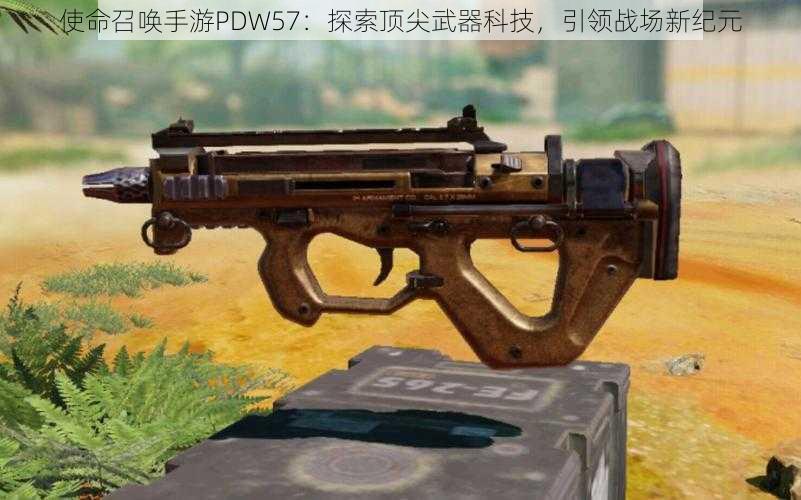 使命召唤手游PDW57：探索顶尖武器科技，引领战场新纪元