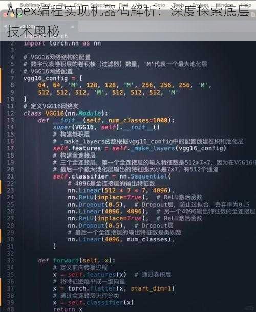 Apex编程实现机器码解析：深度探索底层技术奥秘