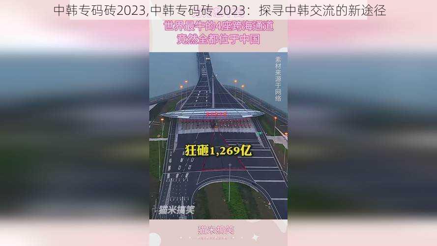 中韩专码砖2023,中韩专码砖 2023：探寻中韩交流的新途径