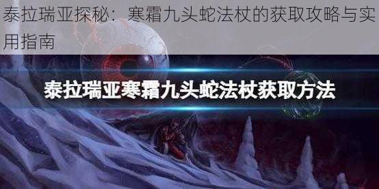 泰拉瑞亚探秘：寒霜九头蛇法杖的获取攻略与实用指南