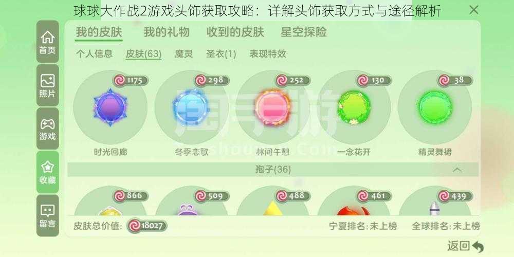 球球大作战2游戏头饰获取攻略：详解头饰获取方式与途径解析