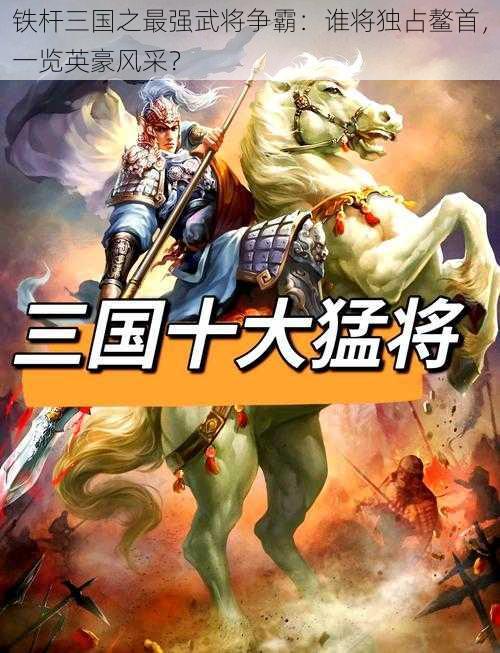 铁杆三国之最强武将争霸：谁将独占鳌首，一览英豪风采？